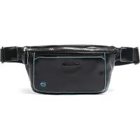 Piquadro Skuldertaske sort