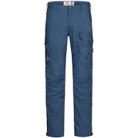 Fjällräven - Vandretøj - Vidda Pro Lite Trousers M Indigo Blue til Unisex - Størrelse XS/S - Blå