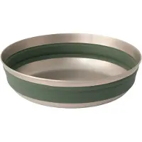 Sea to Summit - Køkken - Detour Stainless Steel Collapsible Bowl M Green til UnisexSilikone - Grøn