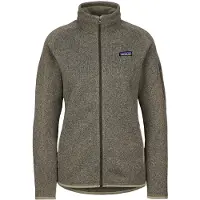 Patagonia - Vandretøj dame - W's Better Sweater Jkt River Rock Green til Unisex - Størrelse S - Grøn