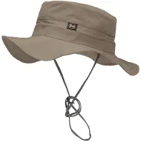 Buff - Vandretøj - Explore Booney Hat Solid Brindle til Unisex - Størrelse S/M - Grøn