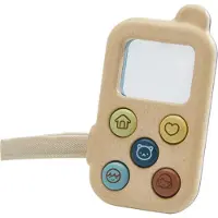 PlanToys Trælegetøj - Min Første Telefon - - OneSize - Telefon