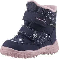 Superfit Støvler 'Husky 1' marin / lyserød / hvid