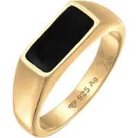 KUZZOI Ring guld / sort
