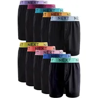 Next Boksershorts blå / gul / rød / sort