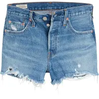 Levi's Jeans '501 Original Short' blue denim