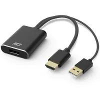 ACT Ac7536 Hdmi Til Displayport-adapter