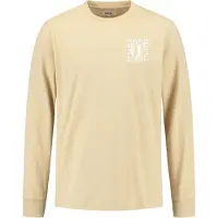 Shiwi Bluser & t-shirts 'Noah' lysebeige / hvid