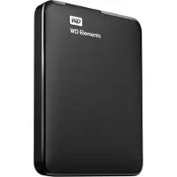 Western Digital Elements Portable U3 - 2TB - Ekstern Harddisk - Sort