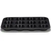 Patisse muffinform 35 cm sort stål