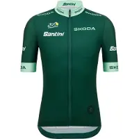 Santini Tour De France Green 2025 Kortærmet Trøje