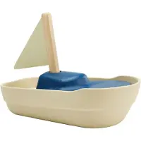 PlanToys Trælegetøj - Sejlbåd - Træ - - OneSize - Badelegetøj