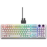 Dell Alienware Tri-Mode AW920K - Tastatur - AlienFX per-nøgle RGB/16,8 millioner farver - trådløs - 2.4 GHz, Bluetooth 5.1, USB - QWERTY - Amk. engelsk - tastkontakt: CHERRY MX Red - månelys