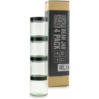 Comandante - Bean Jar - Clear Glass - 4 Pack