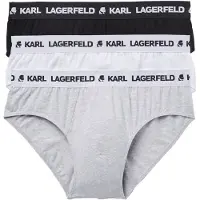 Karl Lagerfeld Slip grå / sort / hvid