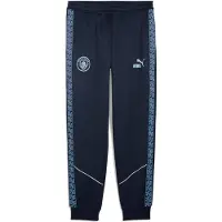 Puma Manchester City KING Anthem Pants Men, Sport, Deep Navy/Light Blue, XS