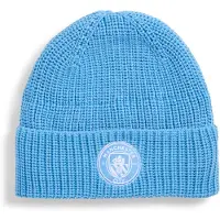 Puma Manchester City Essentials Beanie Unisex, Sport, Light Blue/White, OSFA