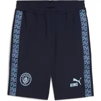 Puma Træningsshorts MCFC King - Blå/Blå, størrelse X-Small