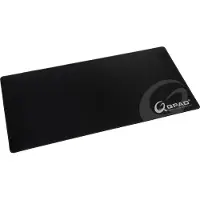 QPAD FX900, Sort, Monokromatisk, Stof, Skridsikker bund, Gaming musemåtte