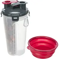 Trixie Mad- og vandbeholder til undervejs 0,35 l