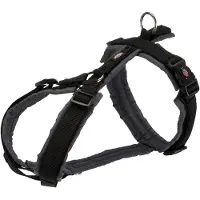 Trixie Premium Trekking Hundesele - sort/grafit - M