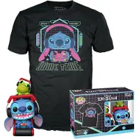 Funko POP! Disney Stitch Gamer With Frog T-shirt Med Korte ærmer