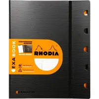 Rhodia Notesbog, Exabook, A4, linjeret, 80 g, 96 sider