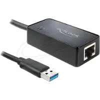 DeLOCK Adapter USB 3.0 > Gigabit LAN 10/100/1000 Mb/s - Netværksadapter - USB 3.0 - Gigabit Ethernet