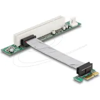 DeLOCK Riser card PCI Express x1 > PCI 32Bit 5 V with flexible cable - Udvidelseskort