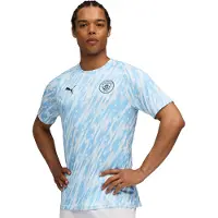 Puma Manchester City Fc 25/26 Før Kampen T-shirt Med Korte ærmer