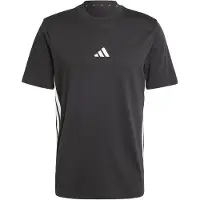 Adidas Essentials 3 Stripes Single Jersey T-shirt Med Korte ærmer