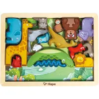 Hape Dyreverden-puslespil