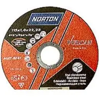 Saint-Gobainresives SKÆRESKIVE NORTON VULCAN - 115X1,0 STÅL/RF LIGE - (25 stk.)