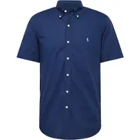 Ralph Lauren Polo Ralph Laurentil mænd. 710945315002 Camisa Custom marineblå (L), Casual, Bomuld, Lange ærmer