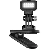 GoPro | Zeus Mini - Kameralys - 1 hoveder x 10 lampe - LED - DC