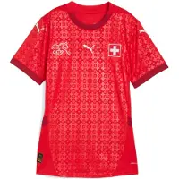 Puma Switzerland Women's Team 2025 Home Jersey Women, Sport, Red/Dark Crimson, L