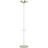 Unilux COAT STAND AURORA WHITE AND GREEN