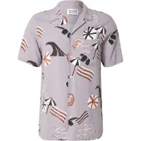 Scotch & Soda Skjorte lyselilla / sort / offwhite