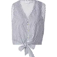 Vila Bluse 'VIDanelli' marin / hvid