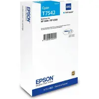 Epson T7542 - XXL size - cyan - original - ink cartridge - Blækpatron Cyan