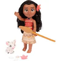 Disney Princess Princess Moana Doll Min syngende ven Moana & Pua - Moana synger How Far I'll Go og taler! Medium
