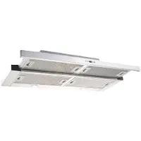 Silverline Crystal SL 1152-90 RF - Hætte - teleskopisk - bredde: 90 cm - dybde: 30.5 cm - udtrækning og recirkulation (-) - stål