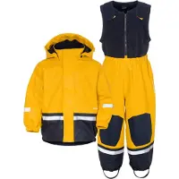 Didriksons Regntøj m. For - PU - Boardman - Oat Yellow - - 110 - Regntøj