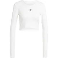 Adidas Originals Essentials Ribbed Crop Langærmet Top