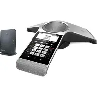 Yealink CP930W - VoIP konference system - med Bluetooth interface - IP-DECT - 8-vejs opkaldskapacitet - SIP, SIP v2, SRTP - Space-sølv