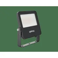 Opple Lighting LEDFlood-E3 Re144-30W-830-BL, Sort, IP66, Aluminium, Polykarbonat (PC), Hærdet glas, I, IK07, 1 m