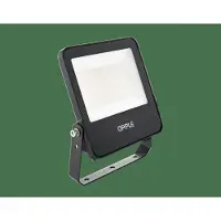 Opple Lighting LEDFlood-E3 Re170-50W-830-BL, Sort, IP66, Aluminium, Polykarbonat (PC), Hærdet glas, I, IK07, 1 m