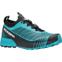 Scarpa - Trail løbesko - Ribelle Run 2 Blue Reef Black til Unisex - Størrelse 43.5 - Blå