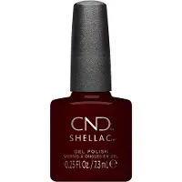 CND Shellac Gel Neglelak Langtidsholdbar neglemaling Farve med kurvetndende brste 390 Signature Lipstick 0,25 fl. oz