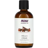 Now , Essential Oils, Clove, 4 fl oz (118 ml)